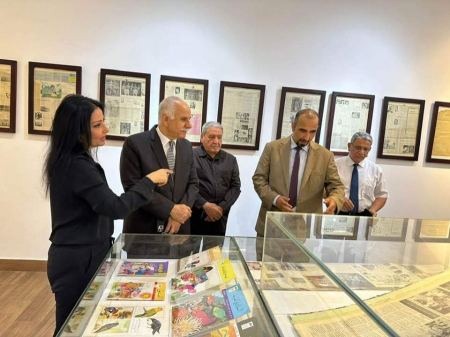 سفير فلسطين لدى العراق: متحف شبكة الاعلام العراقي تجربة ناجحة للحفاظ على الارث الثقافي،